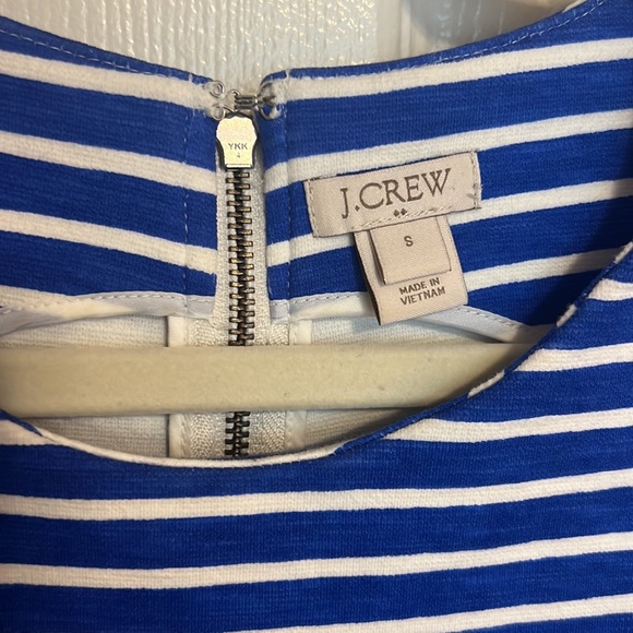 J. Crew Blue and White Striped Dress - Picture 5 of 5